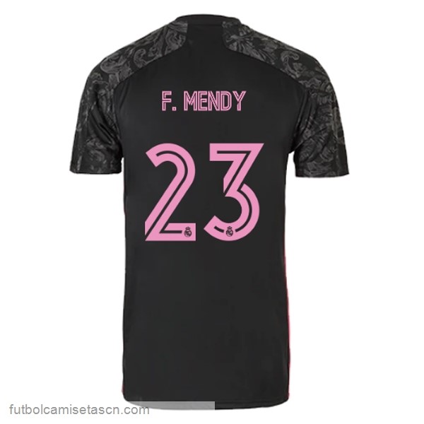 Camiseta Real Madrid 3ª NO.23 F. Mendy 2020/21 Negro